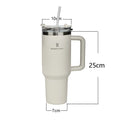 Copo Térmico ROMANTIC CROWN 40OZ – Aço Inoxidável 304, Isolamento a Vácuo e Canudo