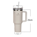 Copo Térmico ROMANTIC CROWN 40OZ – Aço Inoxidável 304, Isolamento a Vácuo e Canudo